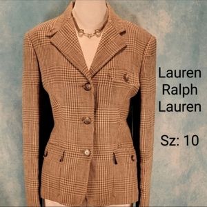 ""Tailored Lauren RL Blazer w/ Beautifully Pleated/Fitted Waist & Hips.